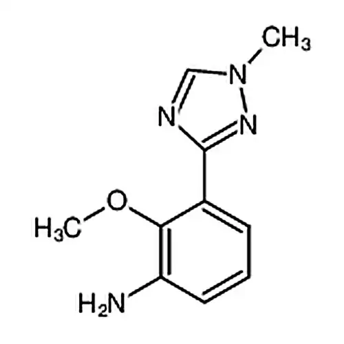 2-메틸산소基-3-(1-메틸-1H-1,2,4-三唑-3-基)아닐린