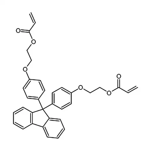 9，9-双[4-(2-пропилен酰кислорода基этилкислорода基)фенил]芴
