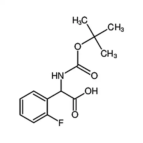 2-((tert-Butoxycarbonyl)amino)-2-(2-fluorophenyl)acetic acid