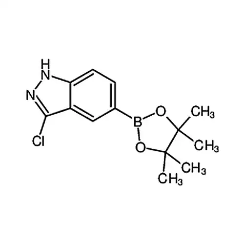 3-염소-5-(4,4,5,5-四메틸-1,3,2-二산소붕소杂环펜틸알칸-2-基)-1H-吲唑
