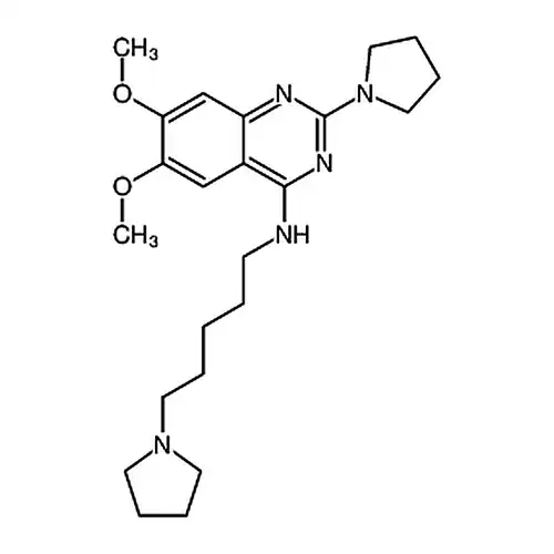 6,7-二메틸산소基-2-(피롤알칸-1-基)-N-(5-(피롤알칸-1-基)펜틸基)喹唑啉-4-아민