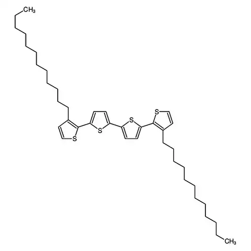 3，3′′′-双十二알칸基-2，2′，5′，2′′，5′′，2′′′-四티오펜