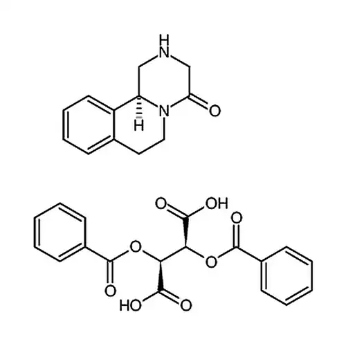 (S)-2，3，6，7-Tetrahydro-1H-Pyrazino[2，1-A]Isoquinolin-4(11Bh)-One (2S，3S)-2，3-Bis(Benzoyloxy)Succinate