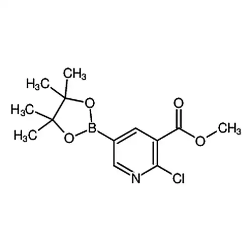 2-хлора-5-(4，4，5，5-四метил-1，3，2-二кислорода杂环пентилбораалкан-2-基)烟кислотаметилэфир