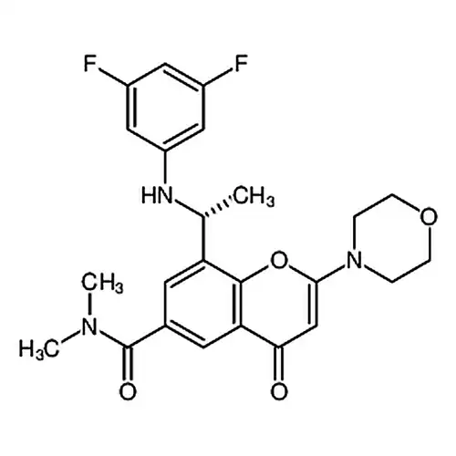 (R)-8-(1-((3,5-二불소페닐)아미노)에틸)-N,N-디메틸-2-吗啉-4-산소代-4H-벤젠并吡喃-6-메틸아미드