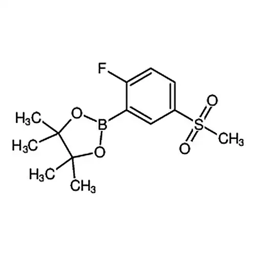 2-(2-불소-5-(메틸磺酰基)페닐)-4,4,5,5-四메틸-1,3,2-二산소붕소杂环펜틸알칸