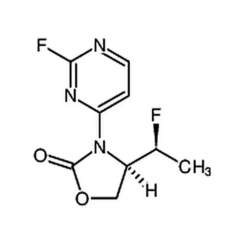 (R)-4-((S)-1-фтораэтил)-3-(2-фторапиримидин-4-基)оксазолалкан-2-кетон