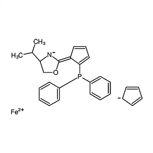 (2R)-1-[(4S)-4,5-二水素-4-(1-メチルエチル)-2-オキサゾール基]-2-(二フェニル膦)二茂鉄