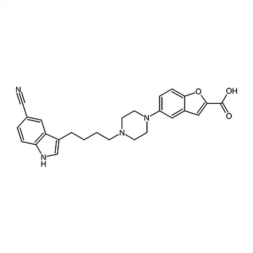 5-(4-(4-(5-氰基-1H-인돌-3-基)부틸基)哌嗪-1-基)벤젠并푸란-2-羧산