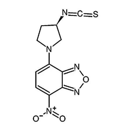 (R)-(-)-NBD-Py-NCS [=(R)-(-)-4-(3-异硫黄氰酸基ピロールアルカン-1-基)-7-ニトロ-2,1,3-ベンゼン并恶二唑] [用于e.e.值测定的HPLC标记試薬]