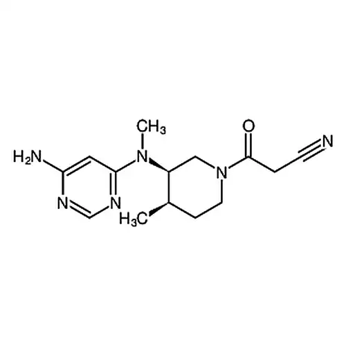 3-((3R，4R)-3-((6-アミノピリミジン-4-基)(メチル)アミノ)-4-メチル哌啶-1-基)-3-酸素代プロピル腈