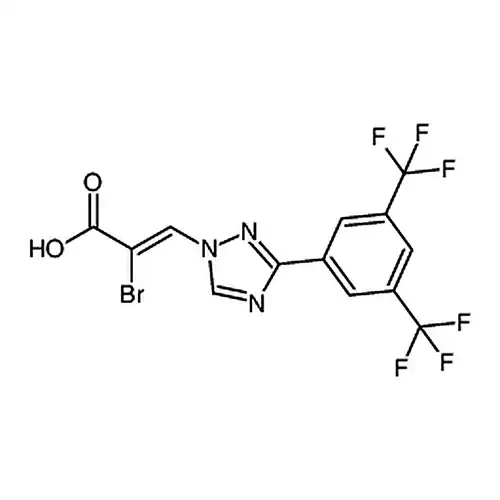 (Z)-3-(3-(3，5-双(三フッ素メチル)フェニル)-1H-1，2，4-三唑-1-基)-2-臭素アクリル酸