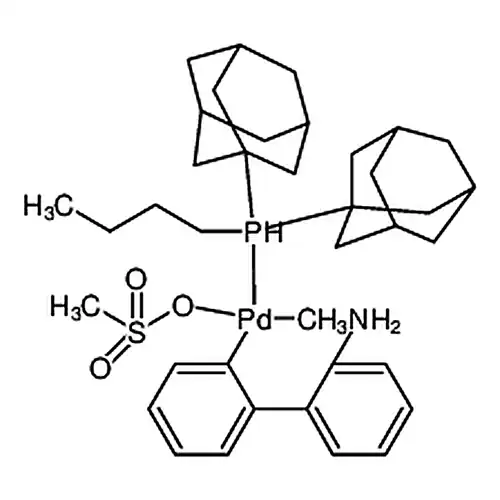 메틸磺酰산소基(二금刚알칸基-正부틸基膦基)-2'-아미노-1,1'-联벤젠-2-基)钯(II)