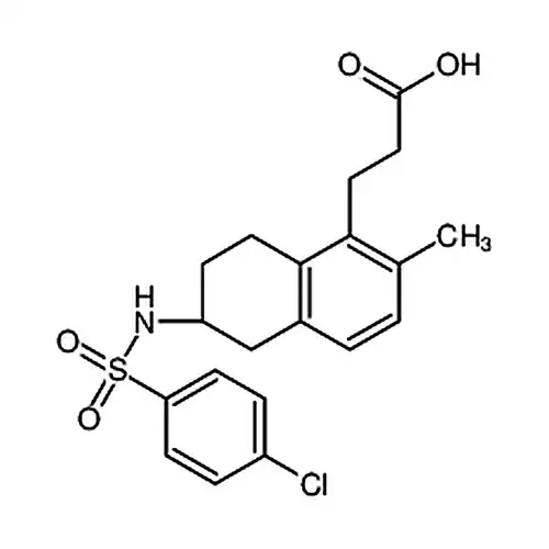 (R)-3-(6-(4--염소페닐磺아민基)-2-메틸-5,6,7,8-四수소萘-1-基)프로피온산
