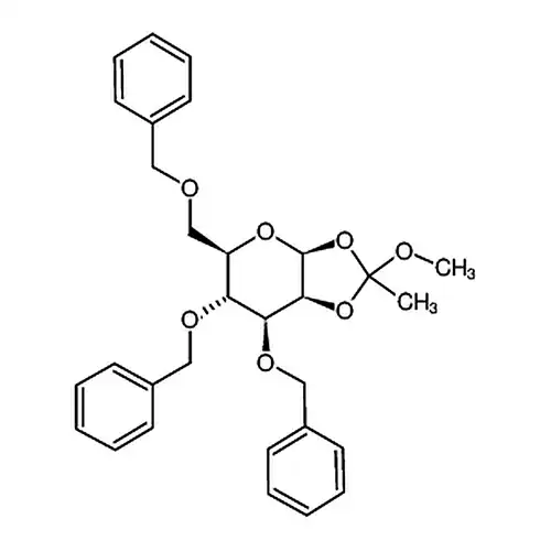 3，4，6-Tri-O-benzyl-β-D-mannopyranose 1，2-(Methyl Orthoacetate)