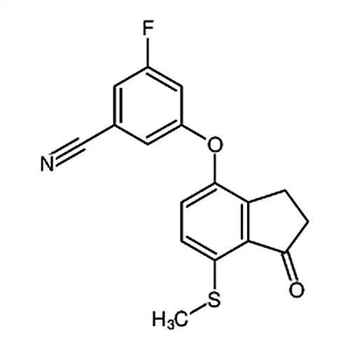 3-Fluoro-5-((7-(Methylthio)-1-Oxo-2，3-Dihydro-1H-Inden-4-Yl)Oxy)Benzonitrile