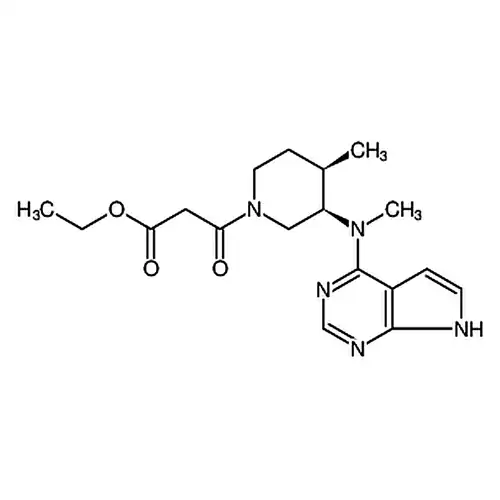 3 - ((3R，4R)-4-метил-3-(метил(7H-пиррол并[2，3-d]пиримидин-4-基)амино)哌啶-
