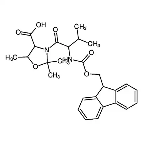 (4S,5R)-3-((S)-2-((((9H-芴-9-基)메틸산소基)羰基)아미노)-3-메틸부티릴)-2,2,5-三메틸恶唑알칸-4-羧산