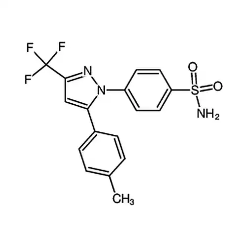 4-(5-(对톨루엔基)-3-(三불소메틸)-1H-피라졸-1-基)벤젠磺아미드