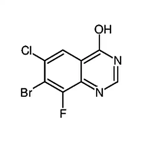 7-BROMO-6-CHLORO-8-FLUOROQUINAZOLIN-4(3H)-ONE