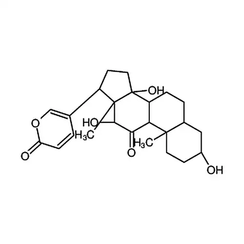 5-[(3S,5R,8R,9S,10S,12R,13S,14S,17R)-3,12,14-trihydroxy-10,13-dimethyl-11-oxo-2,3,4,5,6,7,8,9,12,15,16,17-dodecahydro-1H-cyclopenta[a]phenanthren-17-yl]pyran-2-one