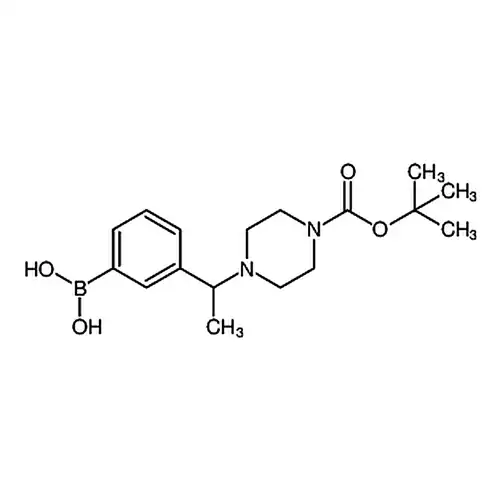 (3-(1-(4-(tert-Butoxycarbonyl)piperazin- 1-yl)ethyl)phenyl)boronic acid