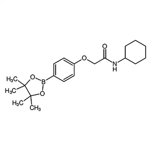 N-环гексил基-2-(4-(4，4，5，5-四метил-1，3-二噁пентил环-2-基)бензолкислорода基)этиламид