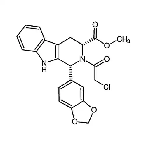 (1R,3R)-Methyl 1-(benzo[d][1,3]dioxol-5-yl)-2-(2-chloroacetyl)-2,3,4,9-tetrahydro-1H-pyrido[3,4-b]indole-3-carboxylate
