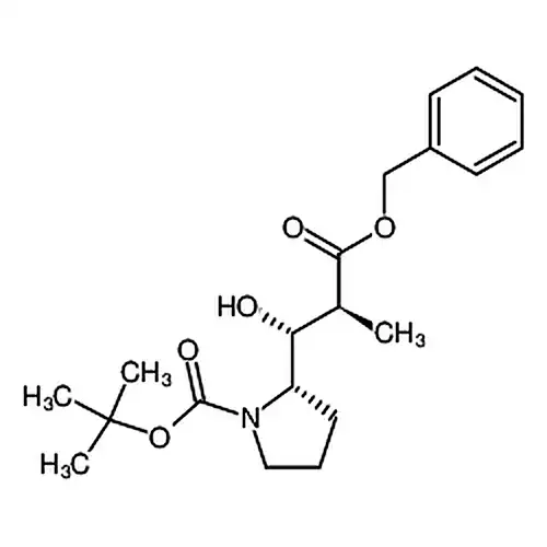 (S)-2 - ((1R，2S)-3-(苄кислорода基)-1-гидрокси-2-метил-3-кислорода代пропил基)пирролалкан-1-муравьиная кислота