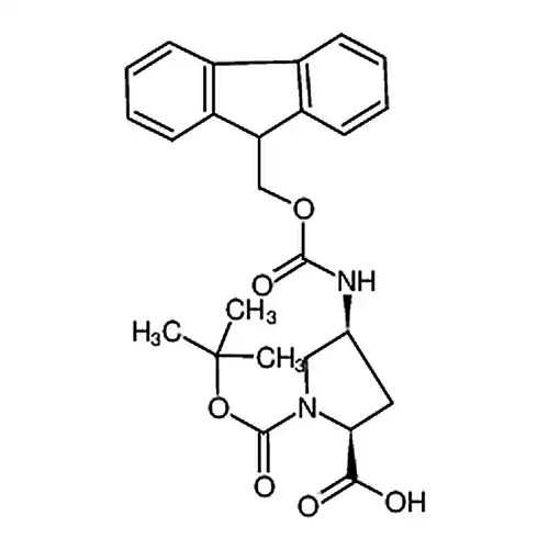 N-Boc-顺式-4-Fmoc-아미노-L-脯氨산
