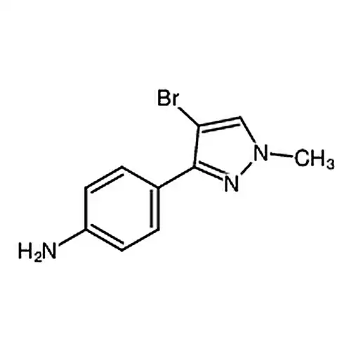 4-(4-브롬-1-메틸-1H-피라졸-3-基)아닐린