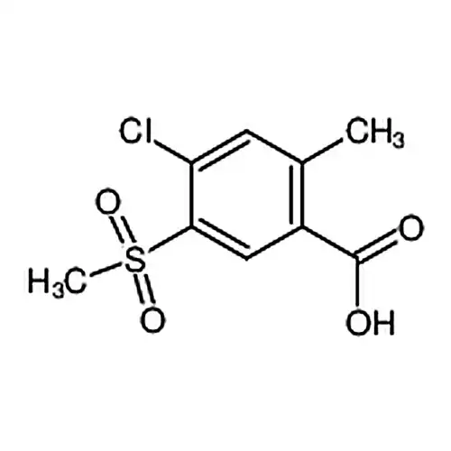 4-Chloro-2-methyl-5-(methylsulfonyl)benzoic acid