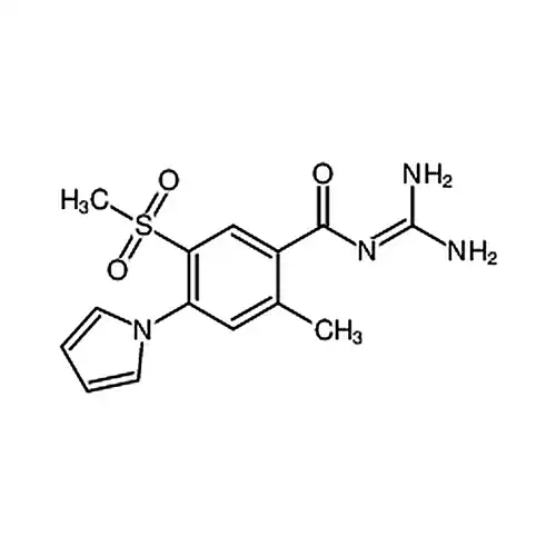 N-Carbamimidoyl-2-methyl-5-(methylsulfonyl)-4-(1H-pyrrol-1-yl)benzamide