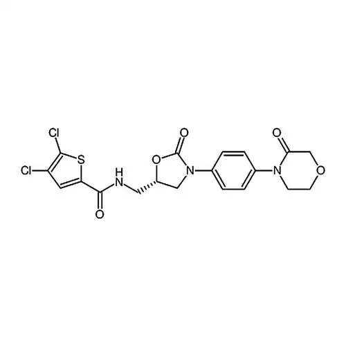 (S)-4，5-二염소-N-((2-산소代-3-(4-(3-산소代吗啉代)페닐)옥사졸알칸-5-基)메틸)티오펜-2-메틸아미드