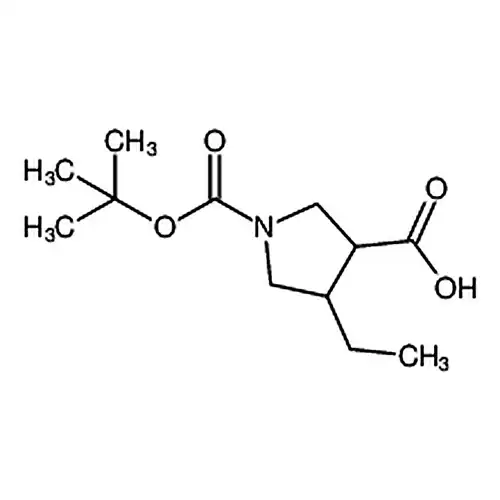 1，3-Pyrrolidinedicarboxylic acid， 4-ethyl-， 1-(1，1-dimethylethyl) ester