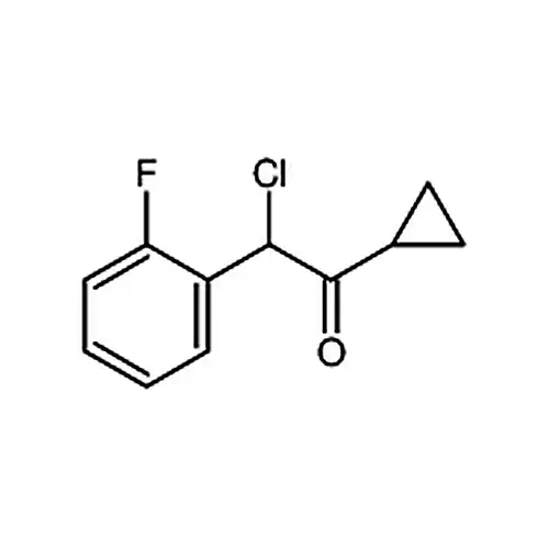 2-Chloro-1-cyclopropyl-2-(2-fluorophenyl)ethanone