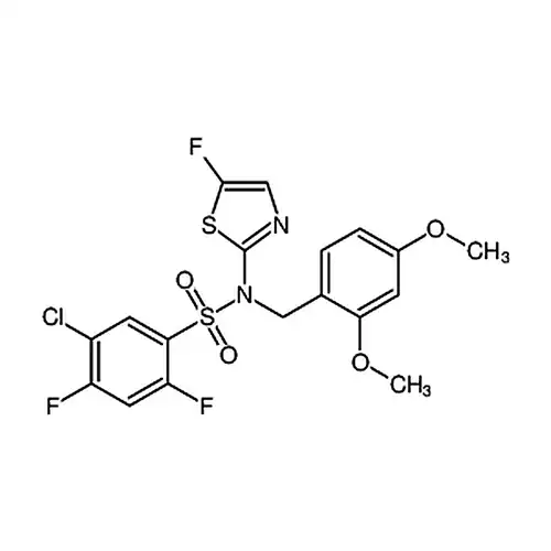 5-хлора-N-(2，4-二метилкислорода基бензил)-2，4-二фтора-N-(5-фторатиазол-2-基)бензол磺амид