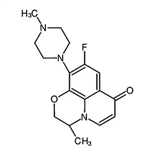 (S)-9-фтора-3-метил-10-(4-метил哌嗪-1-基)-2H-[1,4]恶嗪并[2,3,4-ij]хинолин-7(3H)-кетон