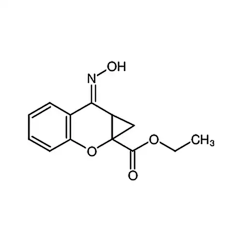 (1aS，7aS，Z)-ethyl 7-(hydroxyimino)-1，1a，7，7a-tetrahydrocyclopropa[b]chromene-1a-carboxylate