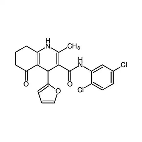 N-(2,5-二염소페닐)-4-(푸란-2-基)-2-메틸-5-산소代-1,4,5,6,7,8-六수소퀴놀린-3-메틸아미드