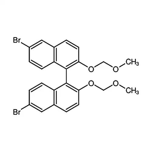 (R)-6，6'-二брома-2，2'-双(метилкислорода基метилкислорода基)-1，1'-联萘фенол