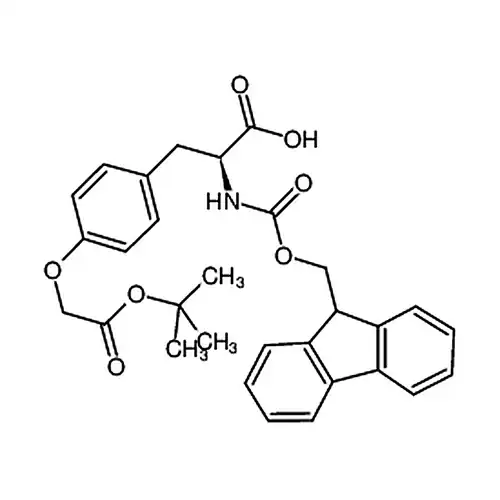 (S)-2-((((9H-芴-9-基)메틸산소基)羰基)아미노)-3-(4-(2-(叔부틸산소基)-2-산소代에틸산소基)페닐)프로피온산
