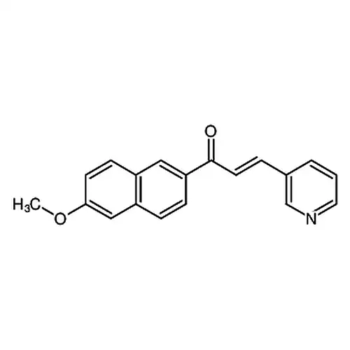 (E)-1-(6-メチル酸素基萘-2-基）-3-（ピリジン-3-基）プロピル-2-エン-1-ケトン