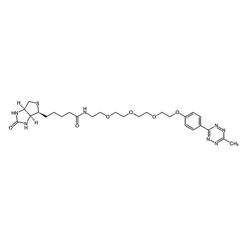 N-(2-(2-(2-(2-(4-(6-метил)-1,2,4,5-四嗪-3-基)бензолкислорода基)этилкислорода基)этилкислорода基)этилкислорода基)этил)-5-((3aR,4R,6aS)-2-кислорода代六водорода-1H-тиофен并[3,4-d]имидазол-4-基)пентиламид