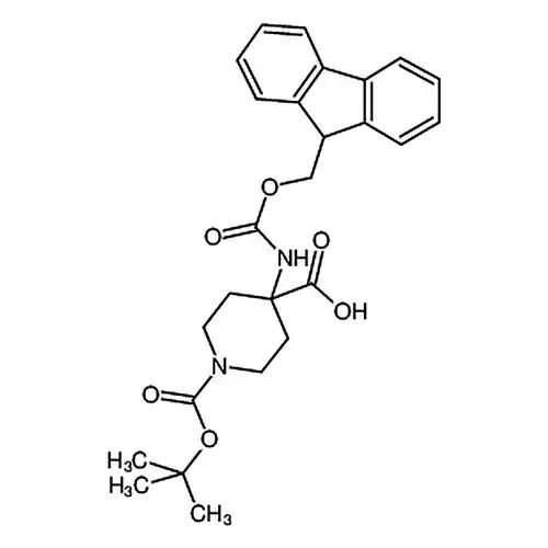 N-叔ブチル酸素羰基4-(FMOC-アミノ)哌啶-4-羧酸