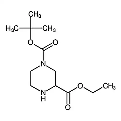 1-tert-Butyl 3-ethyl piperazine-1，3-dicarboxylate