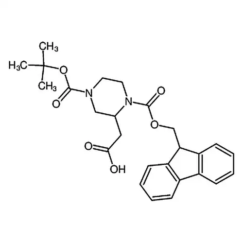 4-Boc-1-Fmoc-2-哌嗪아세트산