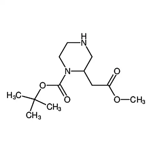 1-Boc-2-메틸산소基羰基메틸哌嗪