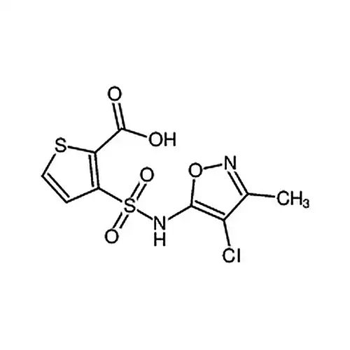 3-(N-(4-塩素-3-メチル异オキサゾール-5-基)磺酰基)チオフェン-2-羧酸