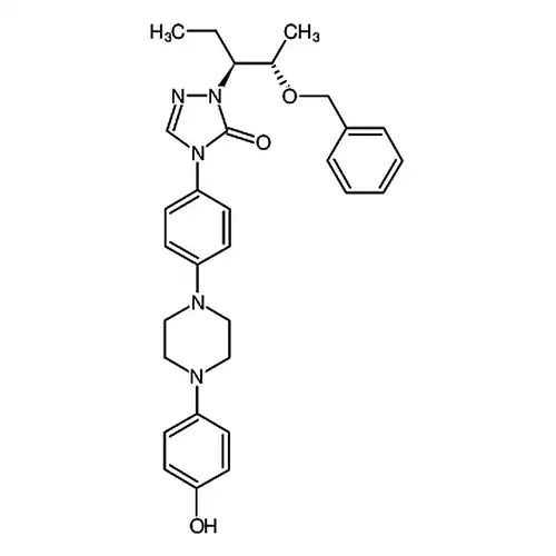 4-(4-(4-(4-羟フェニル)-1-哌啶基)フェニル)-2-[(1S,2S)-1-エチル-2-(苄酸素基)プロピル基]-2,4-二水素-3H-1,2,4-三唑-3-ケトン